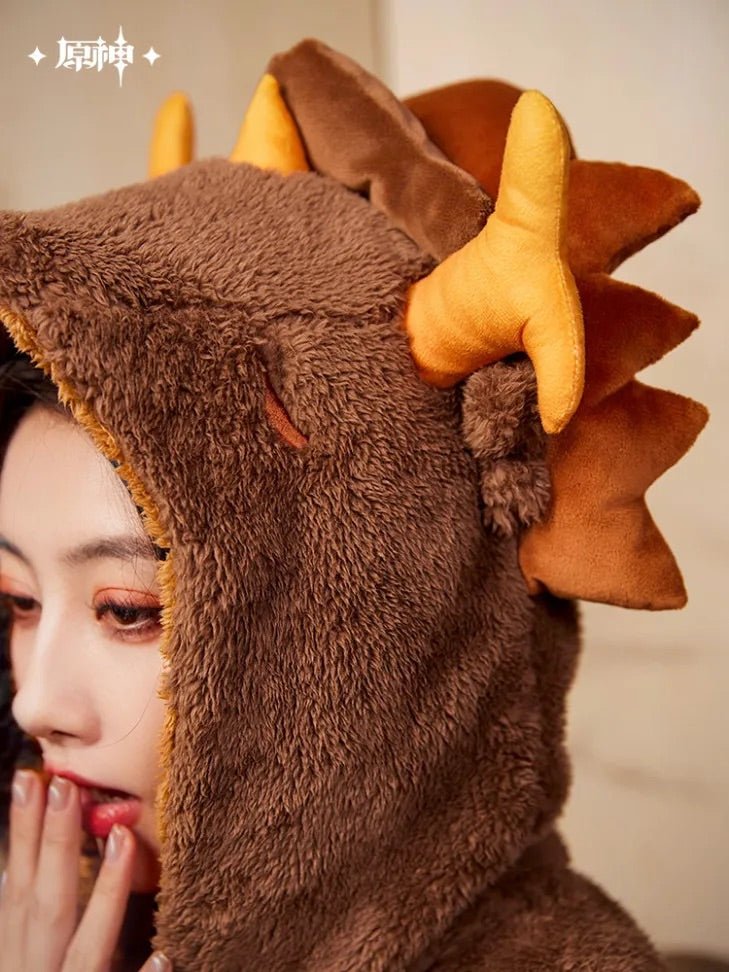 Zhongli Theme Impression Series Exuvia Plush Home Robe (Including Eye Mask) (ONLINE ORDER ONLY)