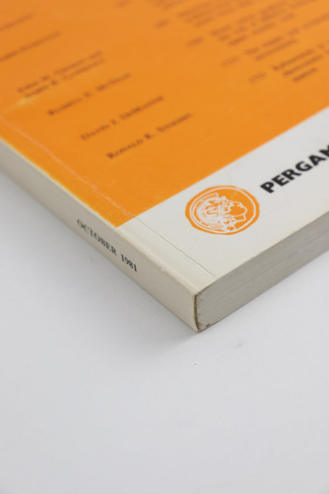 Geochimica et Cosmochimica Acta Journals (ONLINE ORDER ONLY)