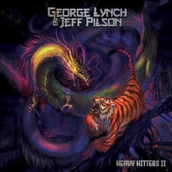 George Lynch - Heavy Hitters II - Silver/ purple Splatter [Vinyl] (ONLINE ORDER ONLY)