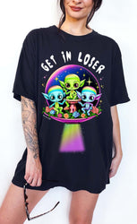 Get In Loser Aliens Tee (ONLINE ORDER ONLY)