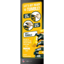 Green Bay Packers Tumble Tower (ONLINE ORDER ONLY)