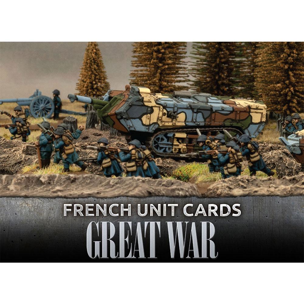 The Great War: French - Unit Cards (ONLINE ORDER ONLY)