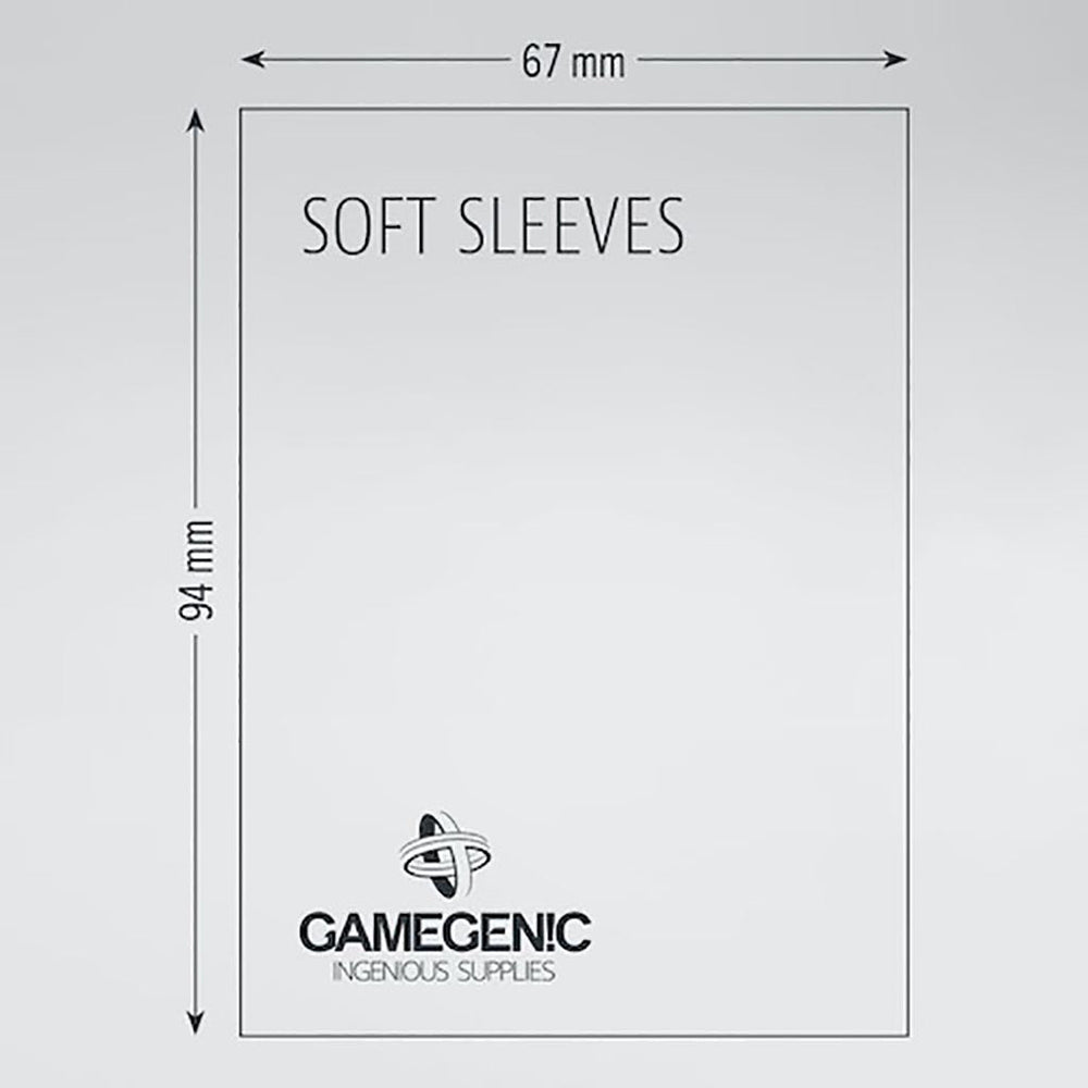 Gamegenic Soft Sleeves (ONLINE ORDER ONLY)