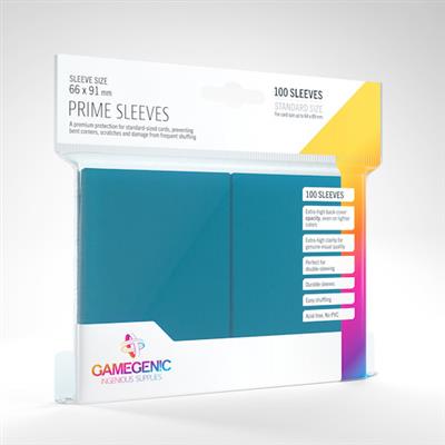 Gamegenic PRIME Sleeves (100 pack) (ONLINE ORDER ONLY)