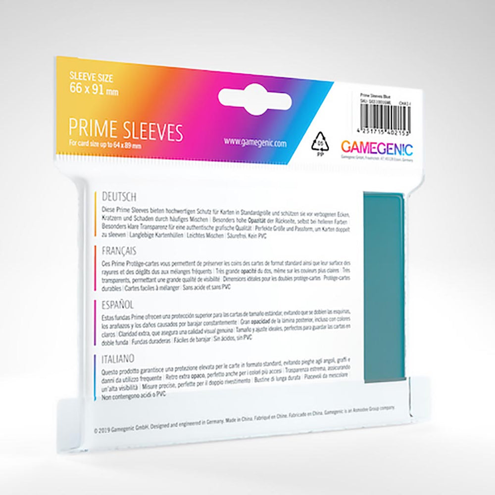 Gamegenic PRIME Sleeves (100 pack) (ONLINE ORDER ONLY)