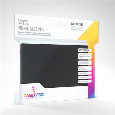 Gamegenic PRIME Sleeves (100 pack) (ONLINE ORDER ONLY)
