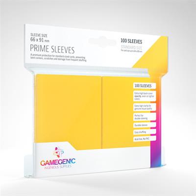 Gamegenic PRIME Sleeves (100 pack) (ONLINE ORDER ONLY)