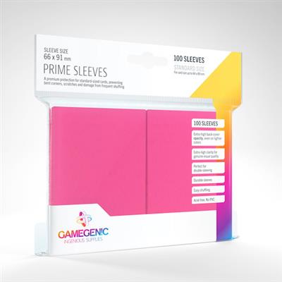 Gamegenic PRIME Sleeves (100 pack) (ONLINE ORDER ONLY)