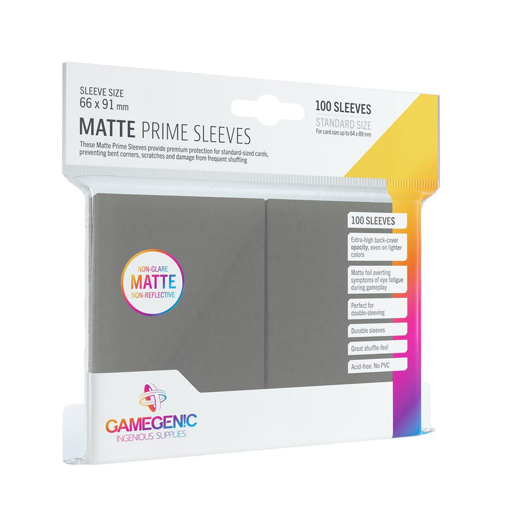 GameGenic: Matte Prime Sleeves (Online Order Only)