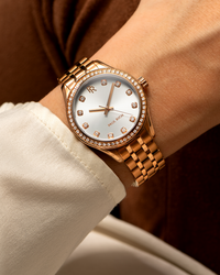 Crystelle - Rose Gold Silver (Online Only)