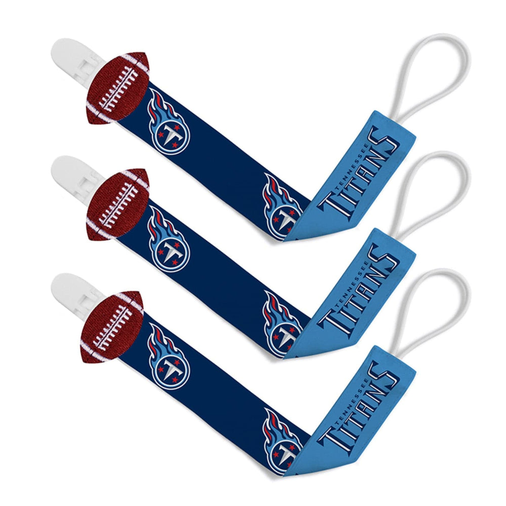 Tennessee Titans - Pacifier Clip 3-Pack (ONLINE ORDER ONLY)