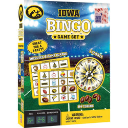 Iowa Hawkeyes NCAA Bingo Game (ONLINE ORDER ONLY)