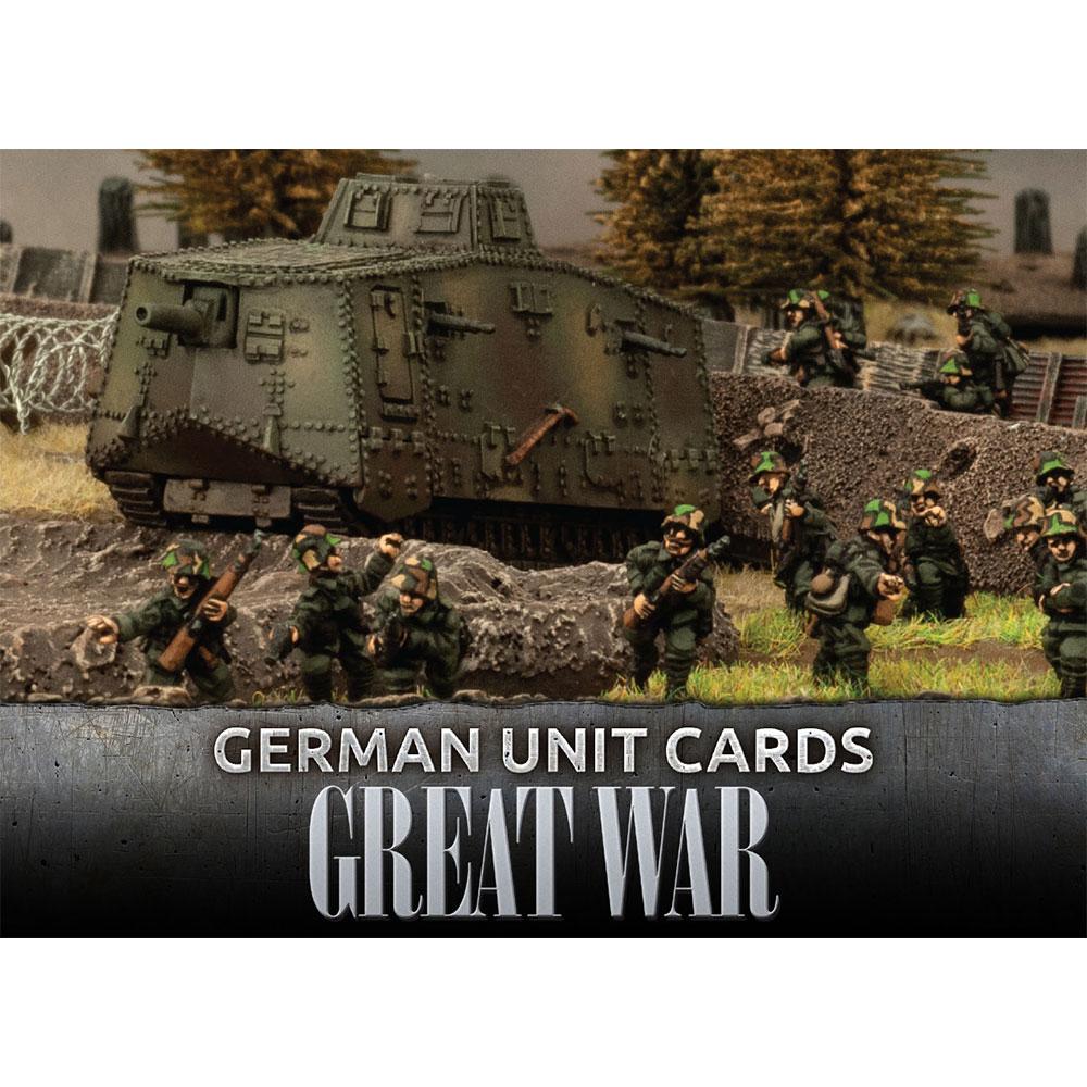 The Great War: German - Unit Cards (ONLINE ORDER ONLY)