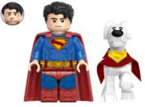 Heroic Caped Duo Building Block Figures (Online Only)