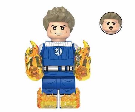 Flame Hero Custom Minifig (Online Only)
