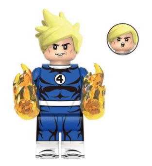 Flame Flight Hero Custom Minifig (Online Only)