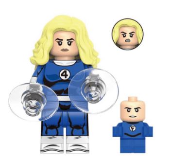 Invisible Shield Hero Custom Minifig (Online Only)