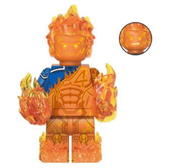 Flame Flight Hero Custom Minifig (Online Only)