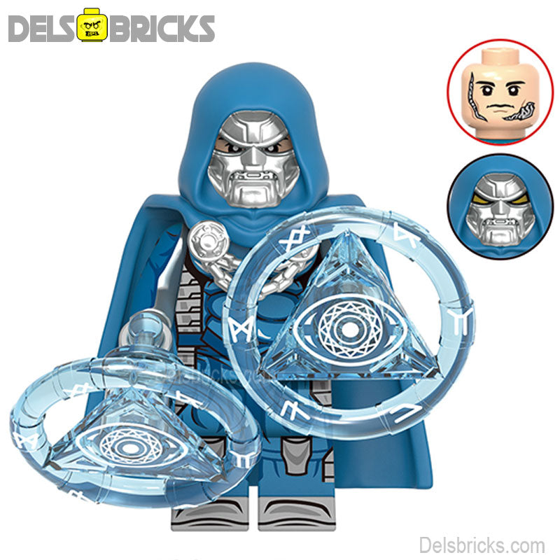 Ultimate Dr Doom Fantastic Four Lego Minifigures Custom Toys Marvel MCU (ONLINE ORDER ONLY)