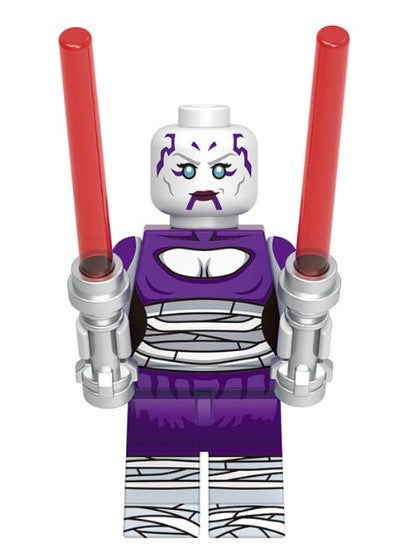 Dark Twin-Blade Assassin Custom Minifig (ONLINE ORDER ONLY)