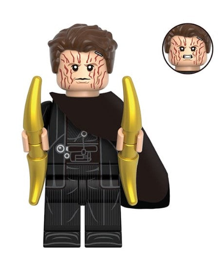 Crimson Syndicate Boss Custom Minifig (ONLINE ORDER ONLY)