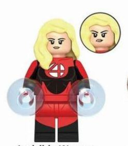 Invisible Woman Custom Minifig (ONLINE ORDER ONLY)