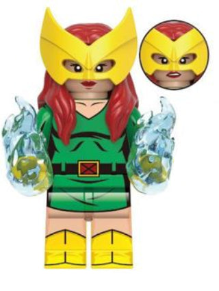 Telekinetic Phoenix Hero Custom Minifig (Online Only)