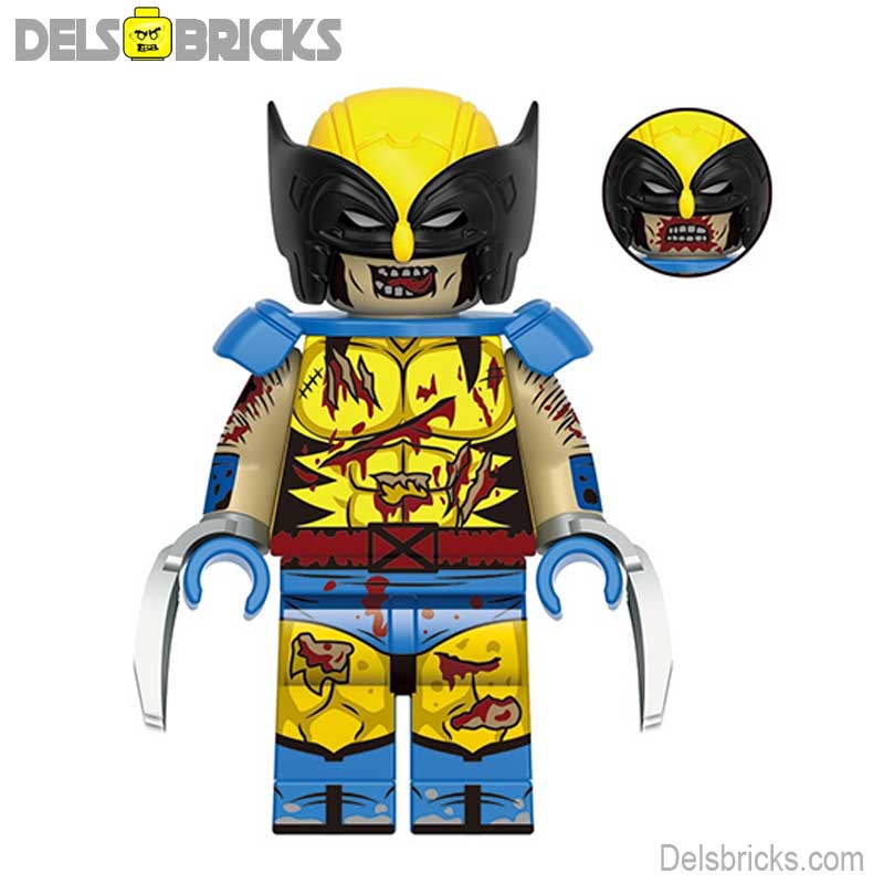Zombie Wolverine X-Men & Deadpool 3 Lego Marvel Minifigures (ONLINE ORDER ONLY)
