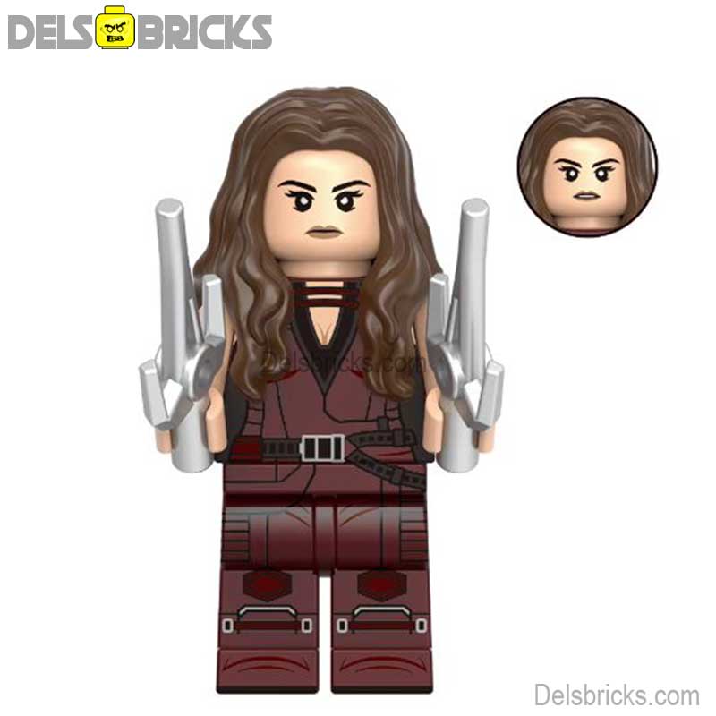 Elektra from Deadpool & Wolverine Movie Lego Minifigures Custom Toys (ONLINE ORDER ONLY)