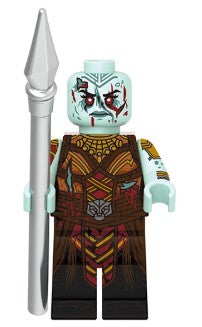 Zombie Okoye Custom Minifig (ONLINE ORDER ONLY)