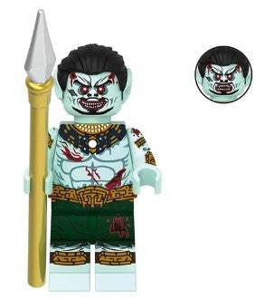 Zombie Namor Custom Minifig (ONLINE ORDER ONLY)