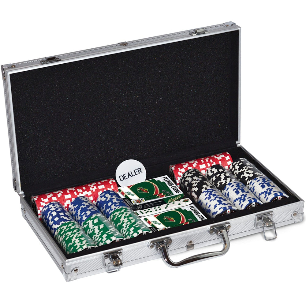 Minnesota Wild 300 Piece Poker Set (ONLINE ORDER ONLY)