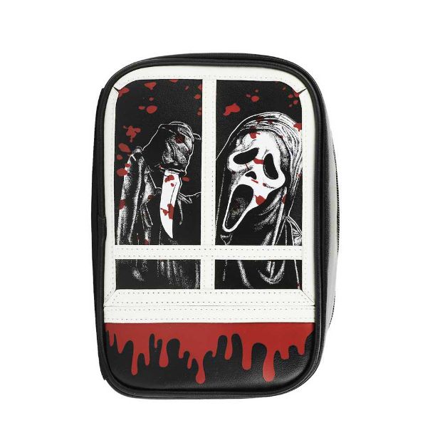 Ghost Face Window Travel Cosmetic Bag (Online Order Only)