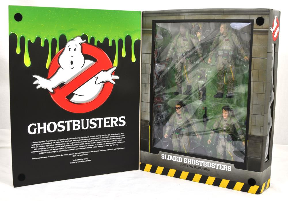 Diamond Select Toys - Slimed Ghostbusters Action Figure Box Set Preview Exclusive (2019 SDCC) (ONLINE ORDER ONLY)