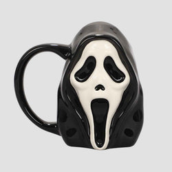 Ghost Face Scream Sculpted Ceramic Mug (Online Order Only)