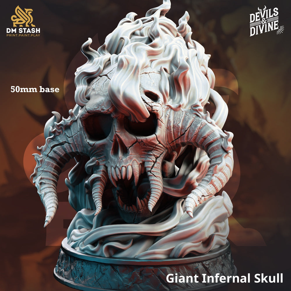 Giant Infernal Skull (Online Order Only)