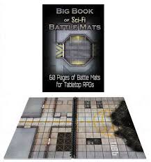 Giant Book of Sci-Fi Battle Mats (ONLINE ORDER ONLY)
