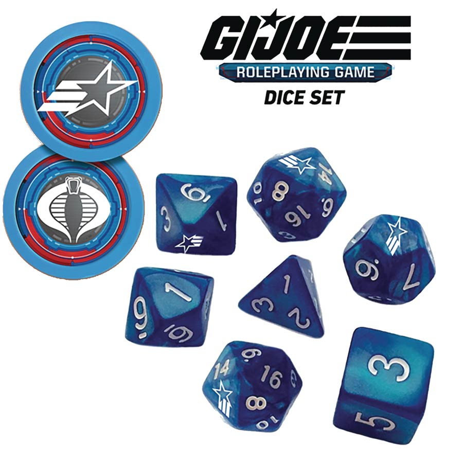 G.I. JOE RPG Dice Set (ONLINE ORDER ONLY)