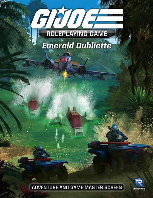 G.I. JOE RPG GM Screen & Adventure (ONLINE ORDER ONLY)