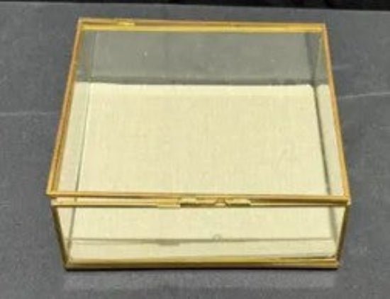 Glass Jewerly Box small (Online Order Only)