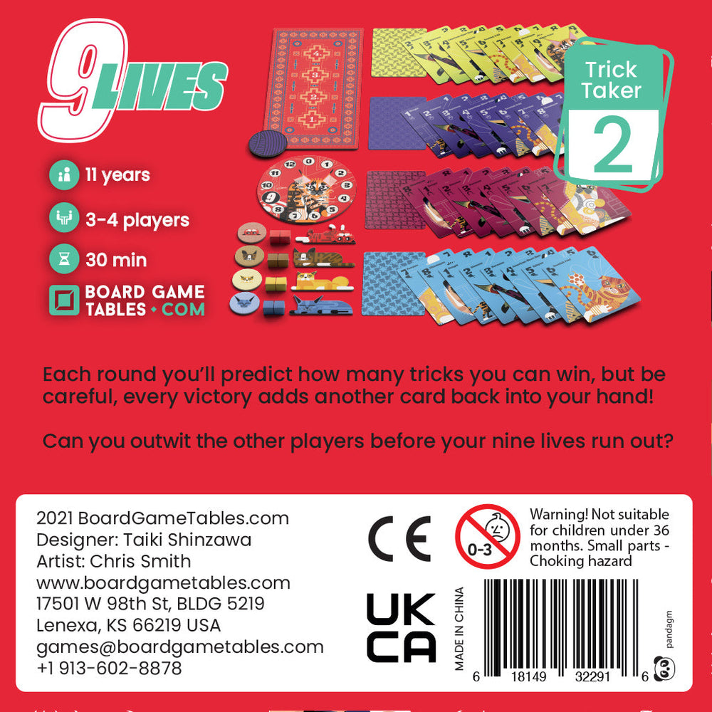 9 Lives (ONLINE ORDER ONLY)