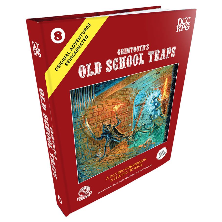 Dungeon Crawl Classics: Original Adventures Reincarnated #8 - Grimtooth’s Old School Traps (DCC Edition) (ONLINE ORDER ONLY)