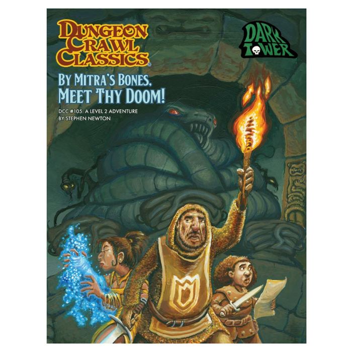 Dungeon Crawl Classics: #105 By Mitra’s Bones, Meet Thy Doom! (ONLINE ORDER ONLY)
