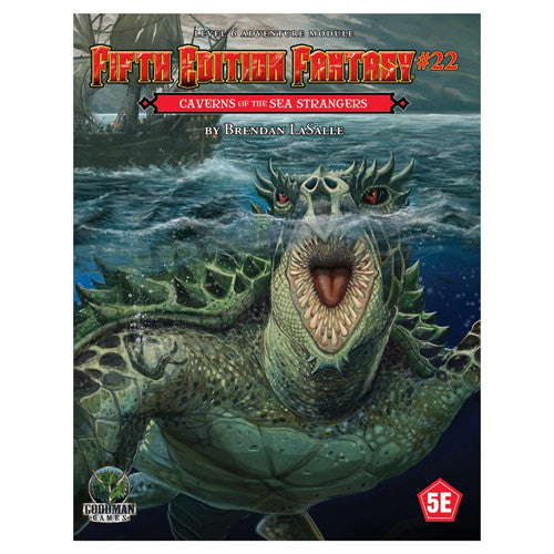 Fifth Edition Fantasy #22 - Caverns of the Sea Strangers (ONLINE ORDER ONLY)