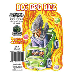 Dungeon Crawl Classics Dice: The Wizard Van's Stellar Stowaways (ONLINE ORDER ONLY)
