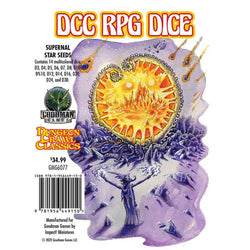 Dungeon Crawl Classics Dice: Supernal Star Seeds (ONLINE ORDER ONLY)