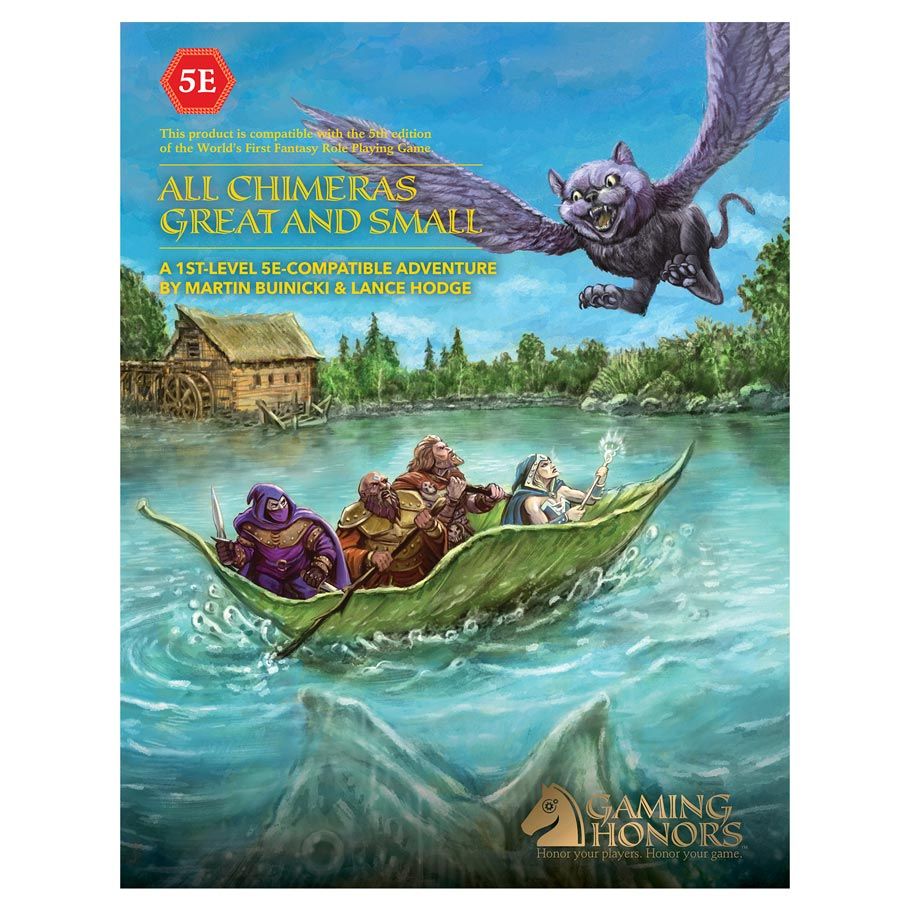 Dungeon Crawl Classics: All Chimeras Great and Small (5E Edition) (ONLINE ORDER ONLY)