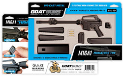 GoatGuns Die Cast 1/3 Scale M16A1 Model Rifle Black 16-BLACK (ONLINE ORDER ONLY)