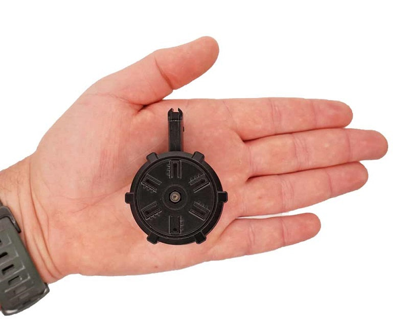 GoatGuns Die Cast Mini 60 Round AR15 Drum Magazine, for AR15 Base Models 60-DRUM (ONLINE ORDER ONLY)