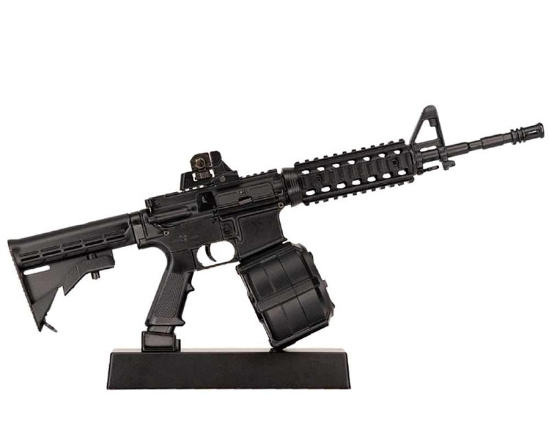 GoatGuns Die Cast Mini 60 Round AR15 Drum Magazine, for AR15 Base Models 60-DRUM (ONLINE ORDER ONLY)